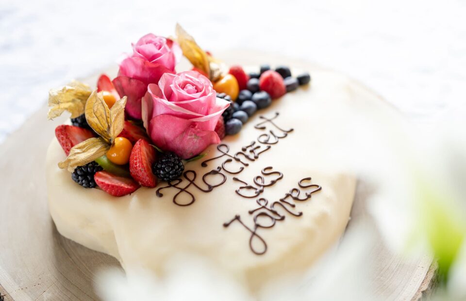Hochzeitstorte Boutique Hotel Relais Chalet Wilhelmy