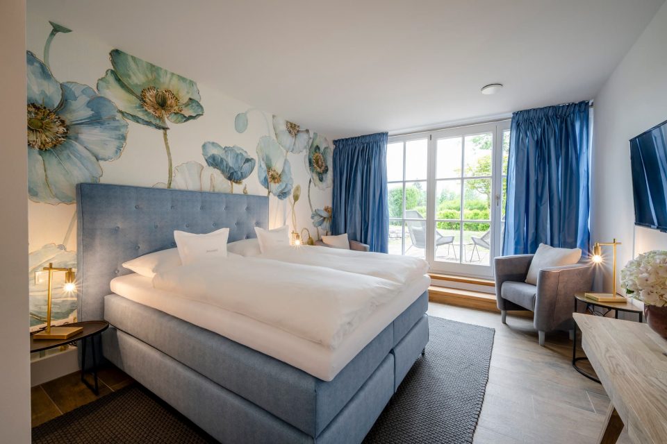 Naturdoppelzimmer Blauer Mohn Relais Chalet Wilhelmy